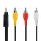 AILTECK 3.5mm to RCA Camcorder AV Audio Video Output Cable, 3 RCA to