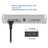 chenyang USB 3.0 to USB C 90 Degree Angled Data Cable with Panel Mount Screw for Industrial Camera - 5.0M