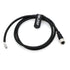 M12 A-Code 8 Pin Female to Flying Leads Cable, Shielded Industrial Aviation Sensor Connection Cable 1M