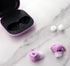 6 Pairs Double Flange Ear Tips - Compatible with Beats Fit Pro, S/M/L Replacement Silicone Wing Eartips