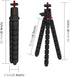 PULUZ Portable Phone Tripod with Wireless Remote and Clip, Flexible Cell Phone Tripod Stand for Video