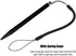 Stylus Pens for Touch Screens, Resistive Stylus with Spring Rope for POS, PDA, Industrial PC, Car Navigator, Black
