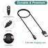Kissmart 3.3ft Charger for AfterShokz Aeropex AS800, OpenComm, OpenRun, OpenRun Mini, OpenRun Pro Charging Cable