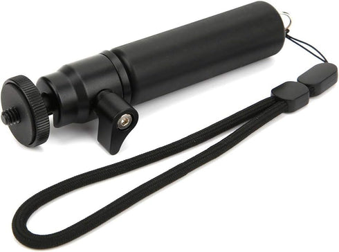 ZGHUNVRE 360 1/4" Aluminum Alloy Small Ball Head Selfie Stick, Universal Motion Camera Handle with Adjustable Angle