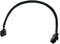 Phobya 30cm Extension Cable, 4-Pin (PWM), Sleeved, Black