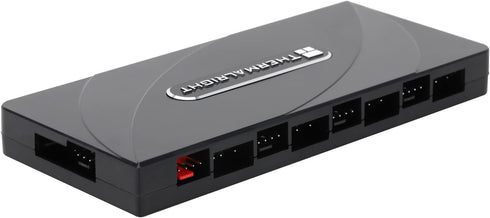 8 8-Port 4 5V-3Pin Cord(12V 4-pin Thermalright ARGB Fan HUB Controller Support Groups of Fans, Pin PC Fan Controller