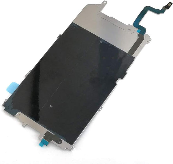 Screen Back Classic Metal Plate with Heat Shield, Home Button Flex Cable Preinstalled for iPhone 6 Plus (5.5'')