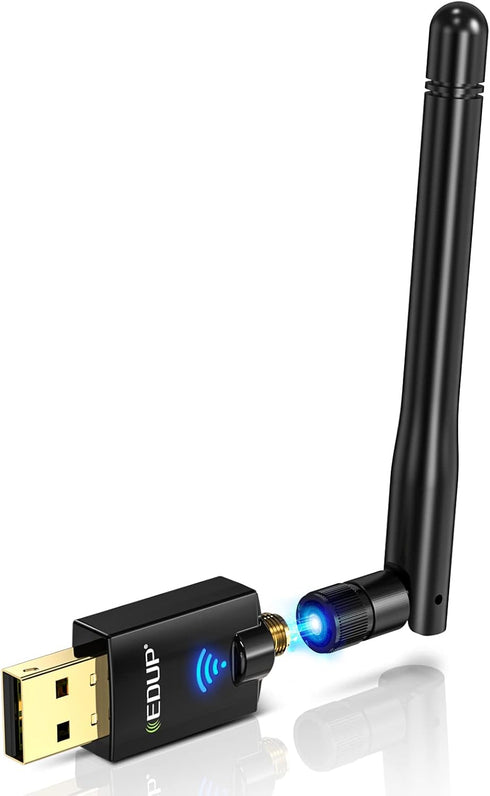 EDUP AC600M USB WiFi Adapter for PC, Dual Band Wireless USB Network Adapter for Laptop Desktop