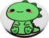 Kawaii Green Dino Dinosaur Cute Baby Dinosaur gifts PopSockets Standard PopGrip