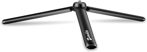 Zeadio Metal Mini Tripod, Desktop Tabletop Stand Tripod with 1/4 Inch Screw for