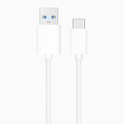 USB A to USB C Car Carplay Woven Cable, 5 FT USB 3.2 Adapter Cord for iPhone 15, 15 Plus, 15 Pro/Pro Max, iPad Pro,