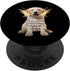 Yellow Lab God Said Quote Wings Angels Loving Gift PopSockets Standard PopGrip