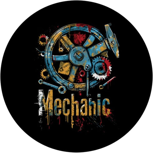 Mechanic Retro Design PopSockets Standard PopGrip for Mechanics and Handyman