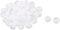 uxcell 50 Pcs Silicone Earbud Tips, 4mm Inner Hole Noise Isolation Covers for Most In-Ear Headphones, White
