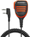 BAOFENG BF-F8HP Waterproof Dual PTT Handheld Microphone Speaker, Upgrade of Original BF Mic for GMRS Ham Radio