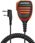BAOFENG BF-F8HP Waterproof Dual PTT Handheld Microphone Speaker, Upgrade of Original BF Mic for GMRS Ham Radio