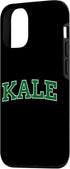 KALE UNIVERSITY VEGAN VEGETARIAN FUN TEES 12/12 Kale University Leaf Green Organic Gardener Go Vegan Case for iPhone