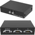 suckoo Serial DB9 Pin RS232 Switcher Sharer Splitter 2 in 1 Out 1