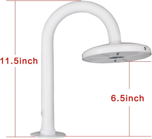Security Camera Mount Bracket, Dome Camera Mount Universal Wall Mounting Bracket for CCTV Security Camera/IP Camera, U