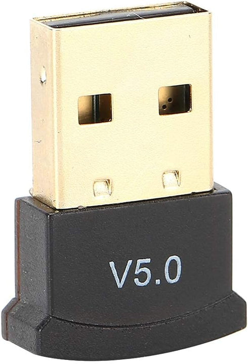 USB Bluetooth 5.0 Adapter, Low Power Wireless Audio Music Stereo Receiver for TV, Computer, Laptop.