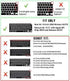 English Language Silicone Keyboard Cover A2179 for MacBook Air 13 inch with Touch ID A2337 M1 Chip EU Version