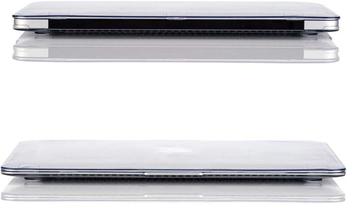 RUBAN Compatible with MacBook Air 11 Inch Case, Model A1370 A1465, Soft Touch Plastic Hard Shell Case, Crystal Clear