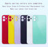 Yuntunele 13 6.1 inches Set Back Covers Glass Replacement Compatible with iPhone All Carriers with Professional Tool