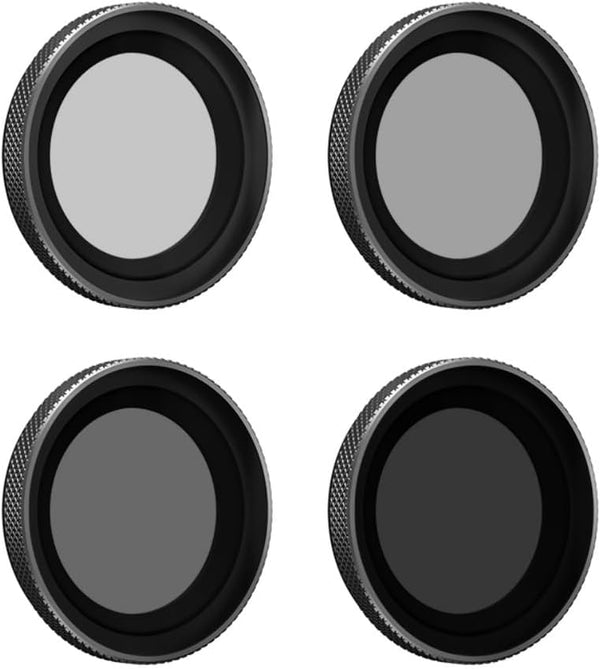 Lens ND Filter Set (4 PCS) for Insta360 GO3/GO2, ND8/ND16/ND32/ND64 Waterproof Double Sided Coating Accessories