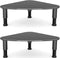 Hemudu 2 Pack Computer Monitor Riser | Triangle Save Space Desktop Corner