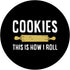 This Is How I Roll Christmas Cookie Baking Baker Cookies PopSockets PopGrip for Phones & Tablets