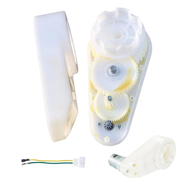 RS550 40000RPM Gearbox with 12V Motor for Power Wheels Motor Gearbox Upgrade, High Speed