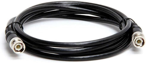 Cmple RG59U 6 Feet BNC Male to BNC Male, 75 Ohm Coaxial Video Cable, 6FT Black