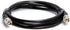 Cmple RG59U 6 Feet BNC Male to BNC Male, 75 Ohm Coaxial Video Cable, 6FT Black