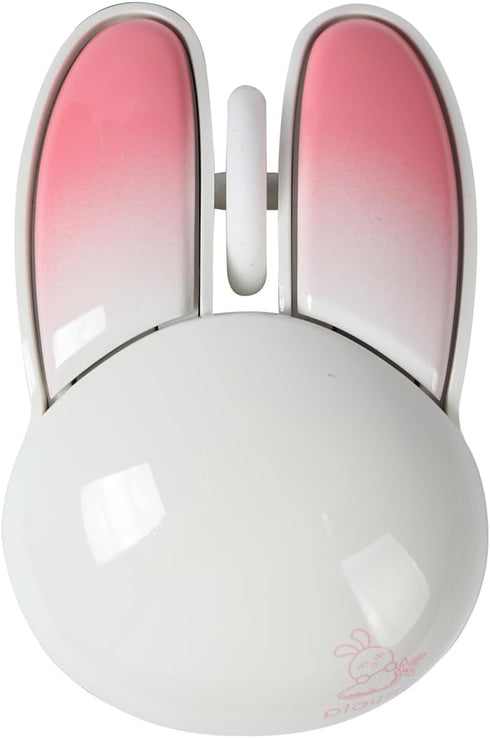 YOCUNKER Wireless Bluetooth Mouse for Laptop, Creamy Pink, Unisex Design