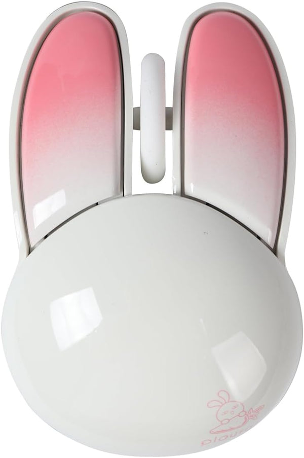 YOCUNKER Wireless Bluetooth Mouse for Laptop, Creamy Pink, Unisex Design