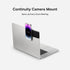MOFT Magnetic Laptop and iPhone Mount, Foldaway Portable Holder for Dual-Screen Setup, Black