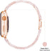 Light Apple Watch Band, Fashion Resin for Series 9 8, Compatible with 40mm for Women (Flower Pink)