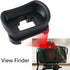 Whoasyst Z5 Z6 Z7 Z6II Z7II DK-29 Camera Viewfinder Magnifier Eyeshade Silicone Eyecup Eyepiece Sunshade Hood