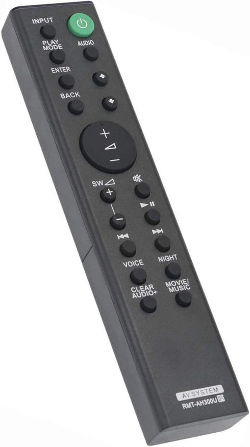 UBay RMT-AH300U Remote Control Replacement for Sony Sound Bar HT-CT290, HT-CT291, and More