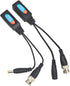 Douzime 4 RJ45 8MP RJ45 Pairs Passive Video Balun Transmitter HD-CVI/TVI/AHD/CVBS Connector BNC to Network Transceiver