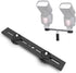 Dual Flash Bracket 8in/20.3cm Camera Mount Tripod with 1/4 Screw Hot Shoe for LED Light Microphone Photography