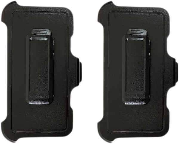 2 Pack Holster Belt Clip Replacement - Compatible with OtterBox Defender Series Case for iPhone XR (Belt Clip Only)