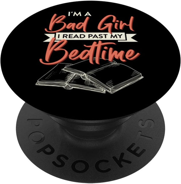 Funny Reading Gift for Bookworms Cool Reader PopSockets Standard PopGrip