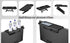 Bodur 3 PCS Top TV Monitor Shelf - Multifunctional Headboard Cable Box Holder , Ideal for Behind Computer, DVD Player