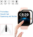 Screen Protector for ENOMIR Smartwatch IDW19, 3D Full Screen Coverage PMMA Protective Film (3 PCS)