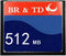 BR & TD Compact Flash Memory Card BR&TD ogrinal Camera Card (512mb)
