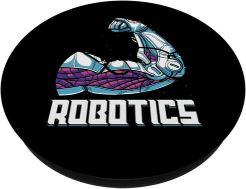 Robotics Retro Robot Engineer Job Study Studies Vintage PopSockets Standard PopGrip