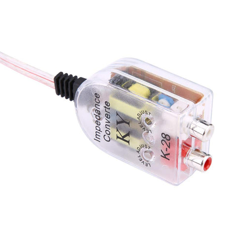 High Low Converter for Subwoofer, Car Audio Converter for CD Amplifier, High to Low Frequency Divider Regulator.