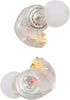 Pluggable Detachable HiFi Earphone Head Replacement for SE215, SE315, SE535 - Transparent Sports Earbud Head.