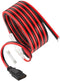 WoTravelPaL CB Radio Power Cord 3-Pin 2-Wire, Heavy-Duty 16AWG 1.5M Fused Power Cable